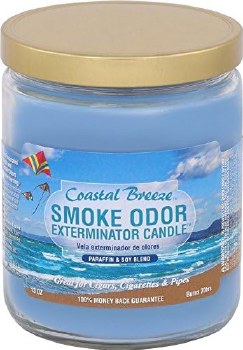 Smoke Odor Ocean Breeze Candle