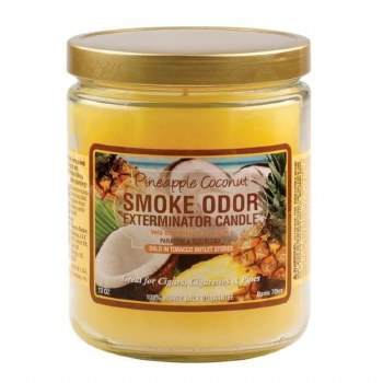 Smoke Odor Pine Coconut Candle
