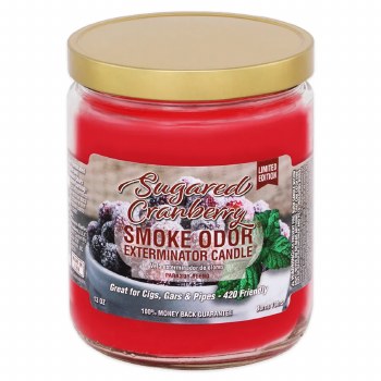 Smoke Odor Sugar Cran Candle
