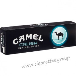 Camel Crush Menthol Silver - Pack or Carton