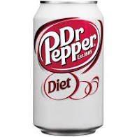 Dr. Pepper Diet Can