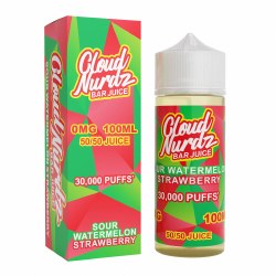 Cloud Nurdz 0 Sour Wtr Straw