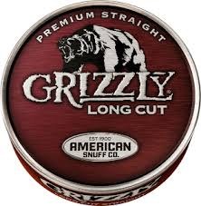 Grizzly Long Cut Straight - Can or Roll