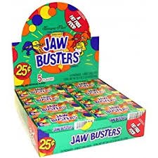 Jawbusters Candy .8 Oz