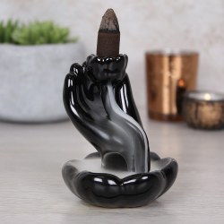 Lotus In Hand Backflow Burner