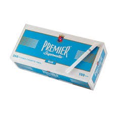 Premier Lt Blue Tubes 100s