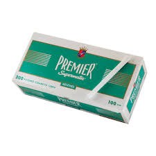 Premier Menthol Tubes 100s