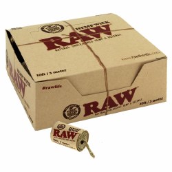 Raw Hemp Wick 10 Ft