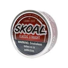 Skoal Classic Straight Long Cu - Can or Roll