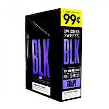 Swisher Blk Grape 2pk