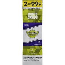 Swisher White Grape 2pk