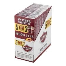 Swisher Wood Tips 5pk