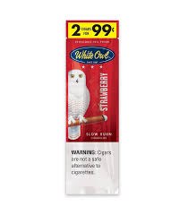 White Owl Strawberry 2pk