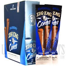 Zig Zag Blueberry Cones