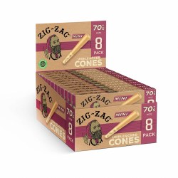 Zig Zag Mini 70's Size 8pk