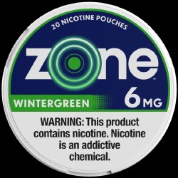 Zone 6mg Wintergreen Pouch
