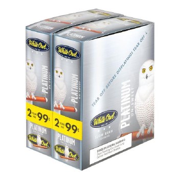 White Owl Platinum Cigar 2pk
