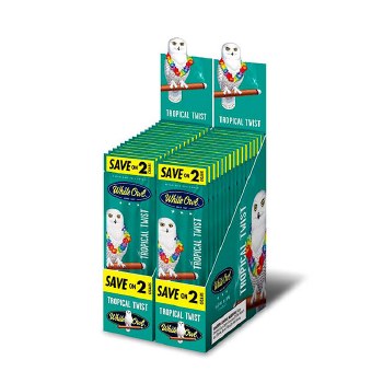 White Owl Tropical Twist 2pk