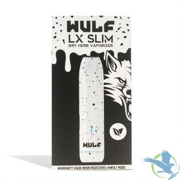 Wulf Lx Slim Vaporizer Wht/blk