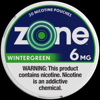 Zone 6mg Wintergreen Pouch