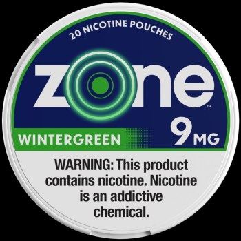 Zone 9mg Wintergreen Pouch