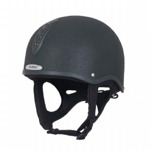 Champion Junior  X-Air Plus Hat Black 00 1/2 THIS PRODUCT WILL NEED TO BE FITTED