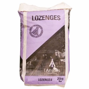 Lanson Linseed Lozenges 25kg