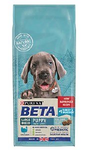 Beta Puppy Large Breed Turkey 14kg