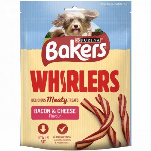 Bakers Whirler Bacon & Cheese 130g