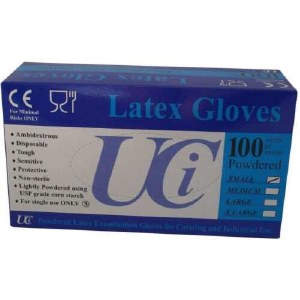 Latex Gloves X-Large x100