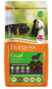 Burgess Excel Guinea Pig Nuggets With Mint 10kg