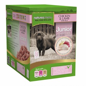 Natures Menu Chicken & Lamb Junior 8 x 300g