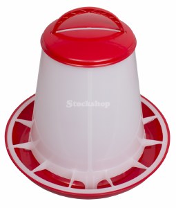 Stockshop Red & White Feeder 1kg
