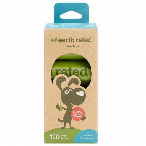Earth Rated Poop Bags Unscented x 120