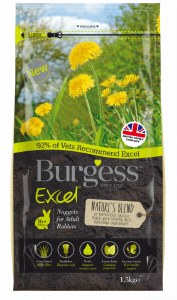 Burgess Excel Natures Blend Nuggets 1.5kg