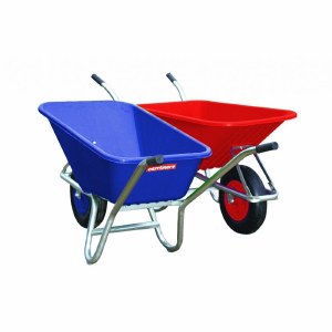 Super Barrow Puncture Proof 120L Red
