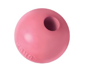Kong Puppy Ball With Hole Small