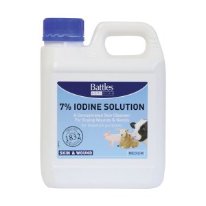 Battles 7% Strong Iodine Solution 1ltr