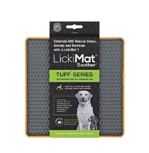 LickiMat Sooth Tuff Orange 20cm