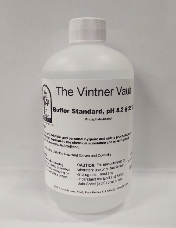 Buffer pH 8.2 500mL The Vintner Vault
