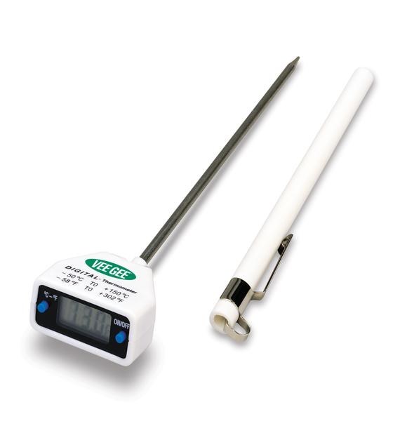 Thermometer Digital Stem F/C