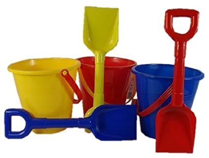 12.5CM ROUND SAND BUCKET