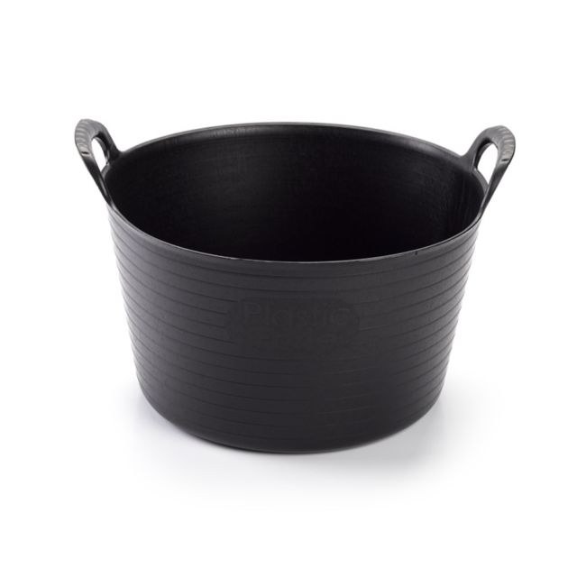15LITRE BLACK FLEXI TUB