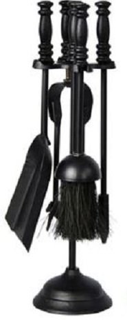 17' BLACK 5 PIECE COMPANION SET 42CM
