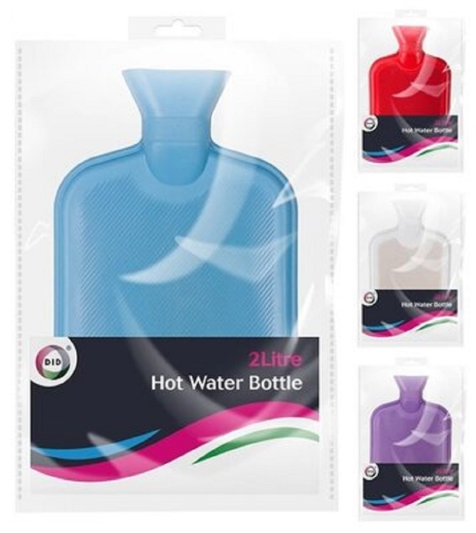 2 LTR DOUBLE RIBBED HOT WATER BOTTLE