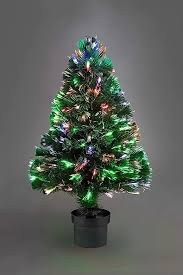 2FT PRE LIT LED FIBRE OPTIC NOVA CHRISTMAS TREE