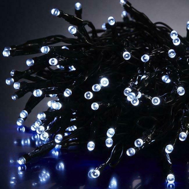SHATCHI 300 WHITE MULTI-FUNCTION STRING LIGHTS