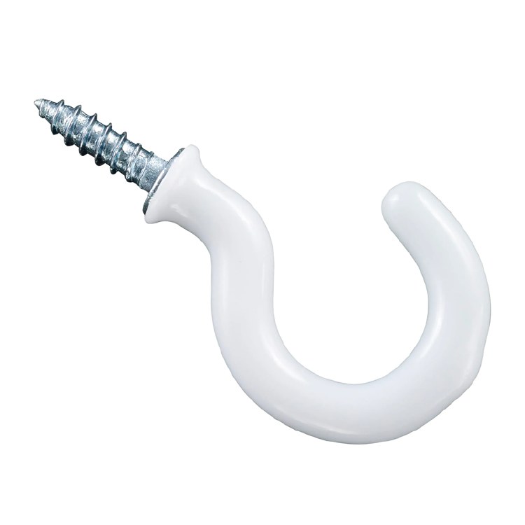 CUP HOOKS WHITE 4 PACK