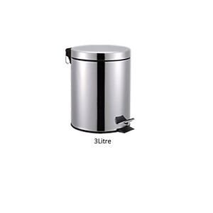 3LITRE STAINLESS STEEL PEDAL BIN