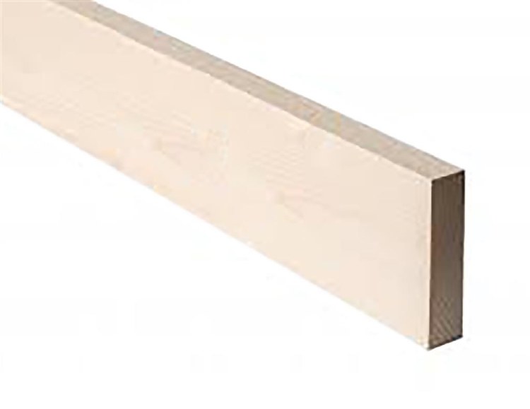 WHITE DEAL 6 X 1 INCH PAO NOM 22X150X2.4MX5 LGTS